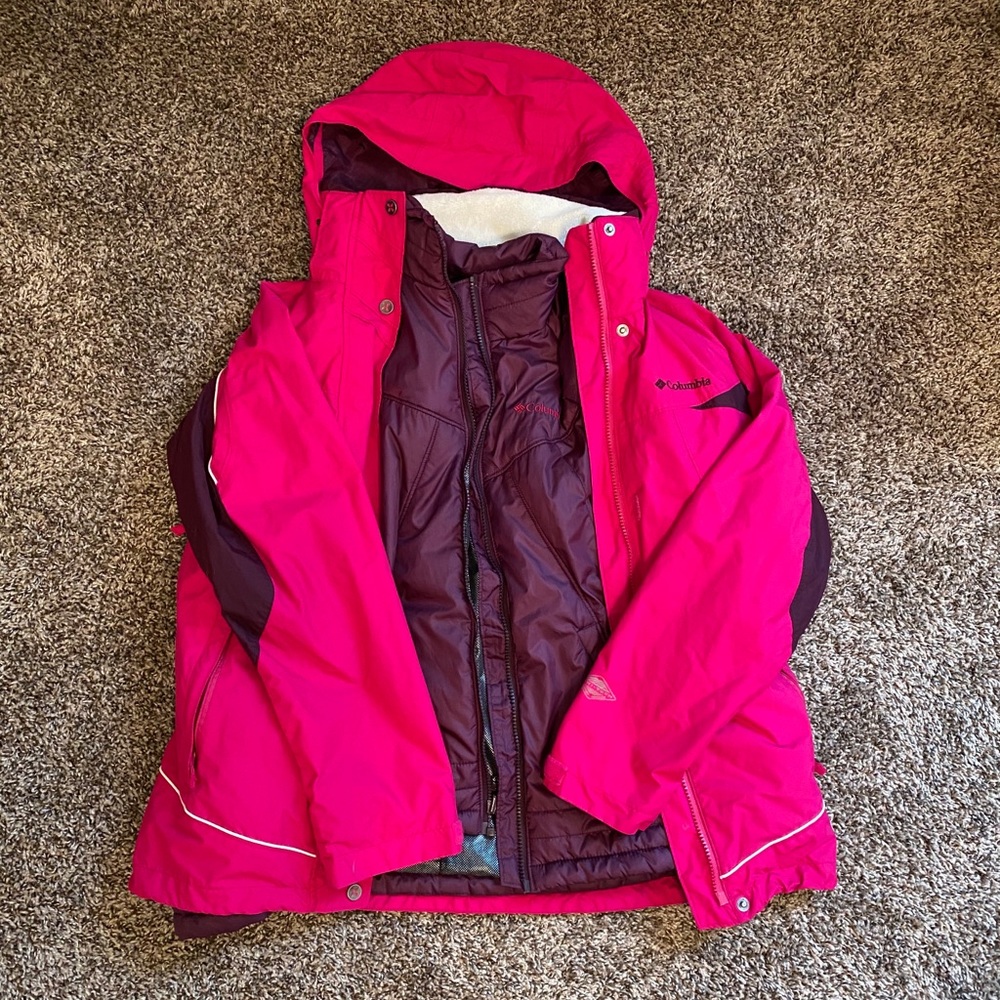 Columbia, 3 in 1, Omni heat jacket